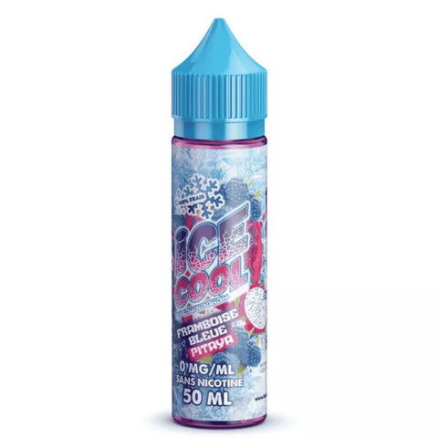 E-liquide Framboise Bleue et Pitaya Liquidarom Ice Cool, flacon de 50 mL