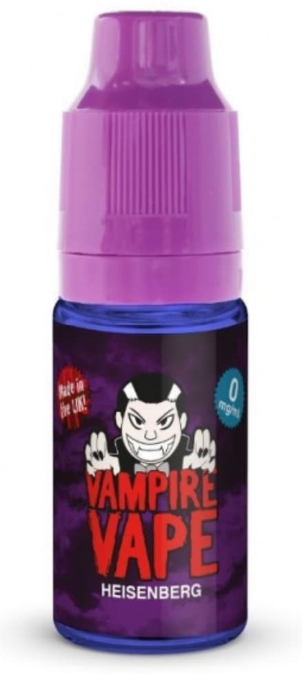 E-liquide Heisenberg Vampire Vape, flacon de 10 mL