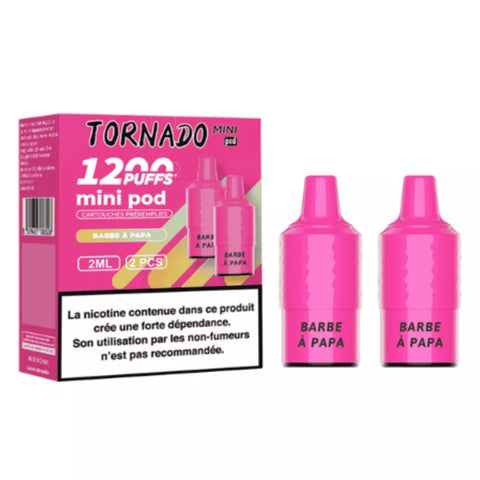 Cartouche pré-remplie Tornado Mini 1200 FUMOT, photo du produit