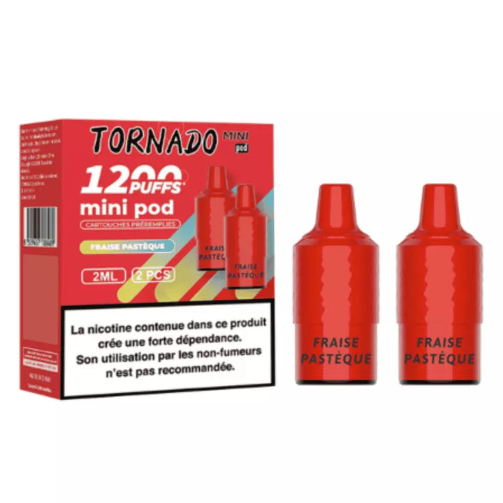 Cartouche pré-remplie Tornado Mini 1200 FUMOT, photo du produit