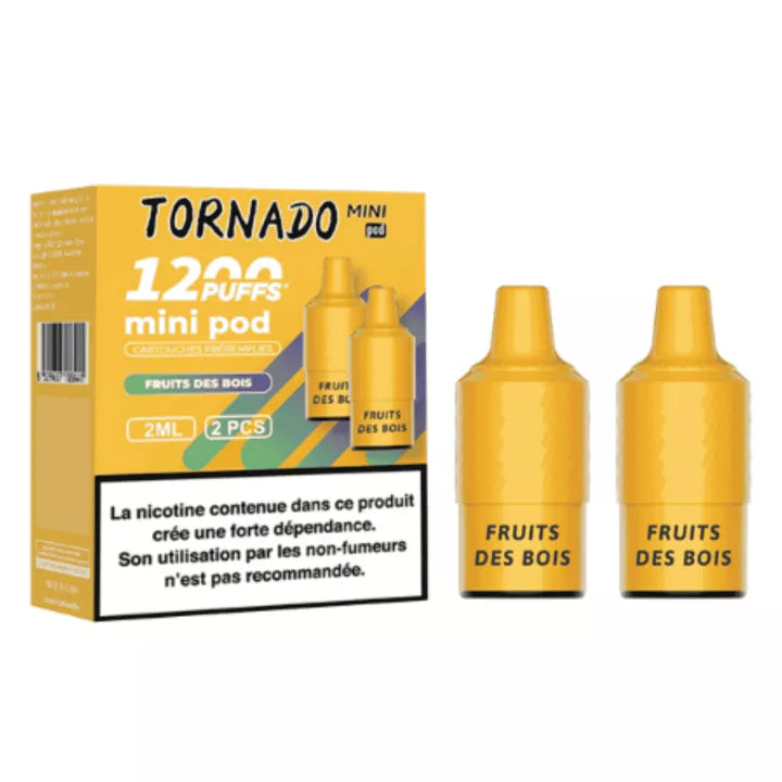 Cartouche pré-remplie Tornado Mini 1200 FUMOT, photo du produit
