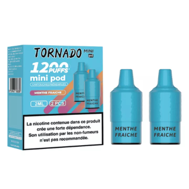 Cartouche pré-remplie Tornado Mini 1200 FUMOT, photo du produit