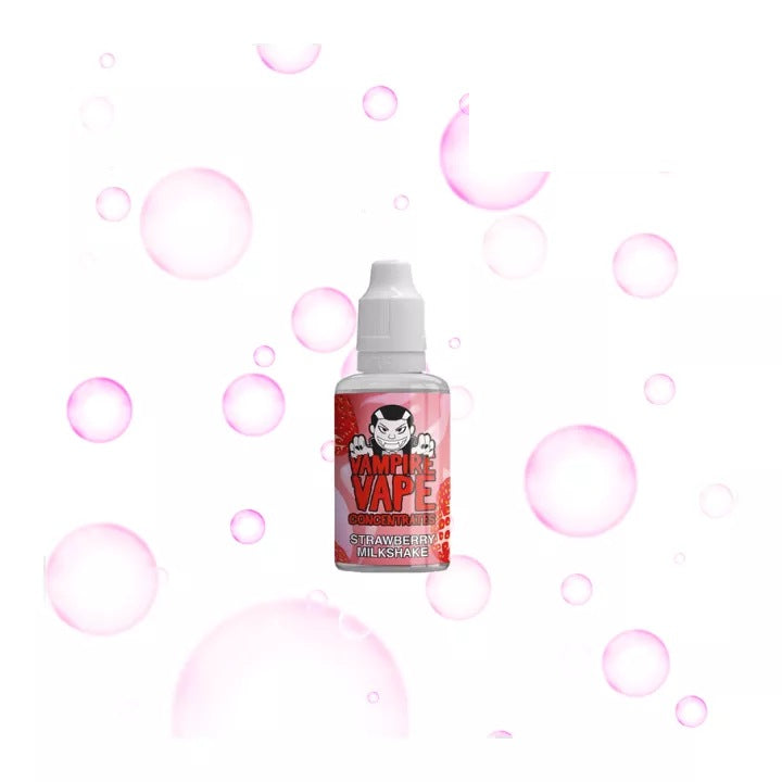 Arôme concentré Strawberry Milkshake Vampire Vape, photo du produit