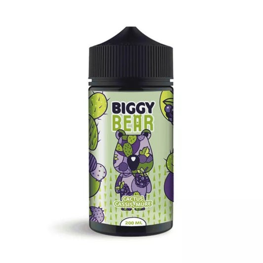E-liquide Cactus Cassis Mûre Secret's Lab Biggy Bear, flacon de 200 mL