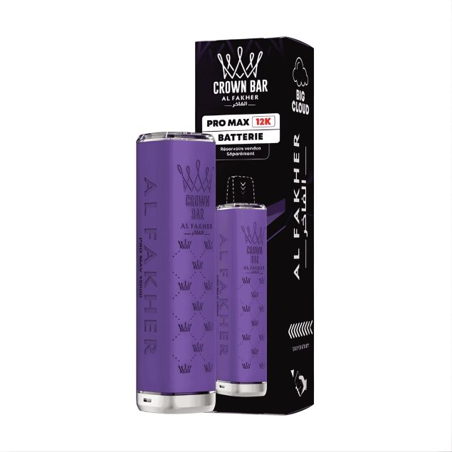 Accu Crown Bar Pro Max 12K Al Fakher Purple