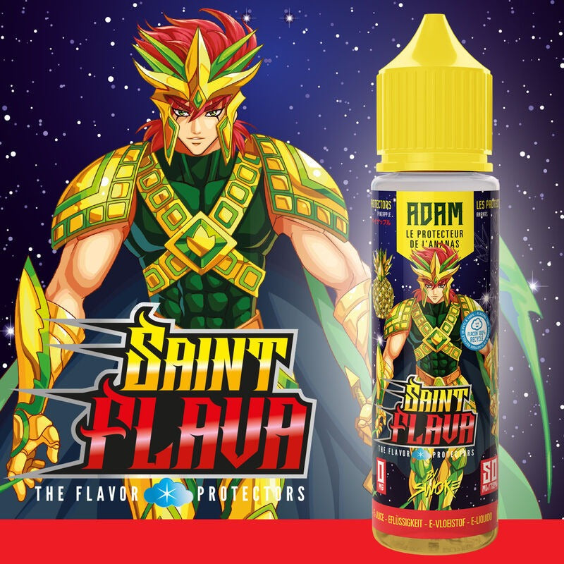 E-liquide Adam Swoke Saint Flava, flacon de 50 mL