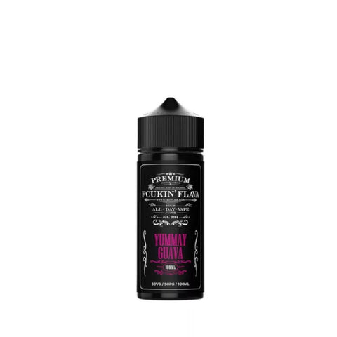 E-liquide Yummay Guava Fcukin' Flava, flacon de 100 mL