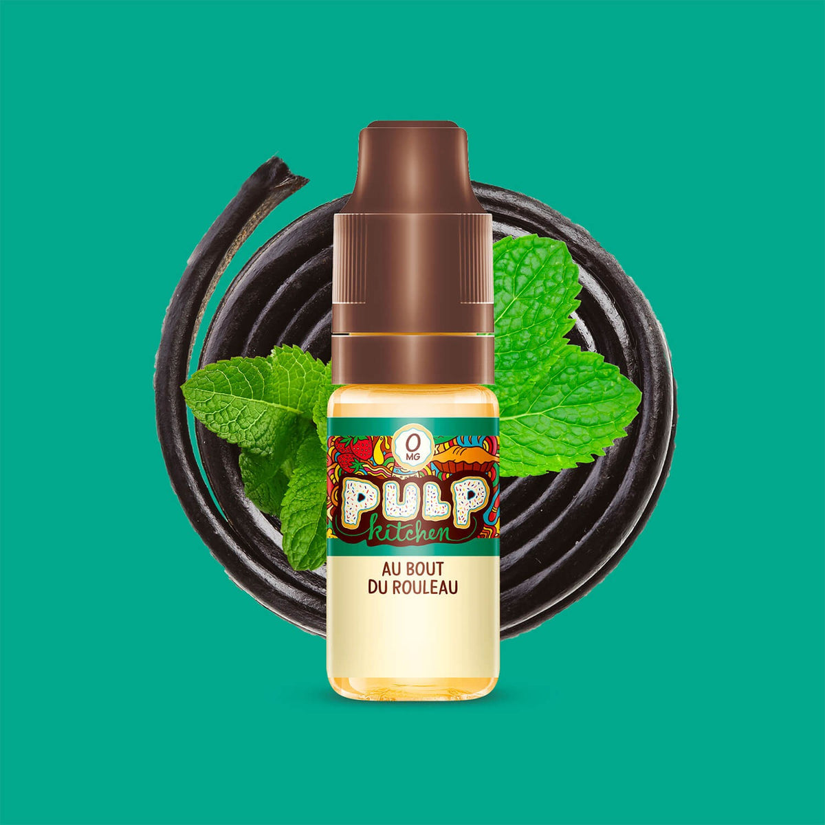 E-liquide Au Bout du Rouleau PULP Kitchen, flacon de 10 mL