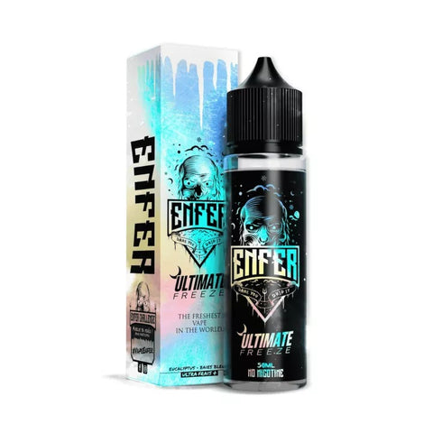 E-liquide Ultimate Freeze Vape 47 Enfer, flacon de 50 mL