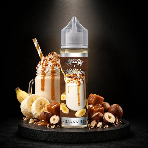 E-liquide Bana'Nuts Millésime Original, flacon de 50 mL