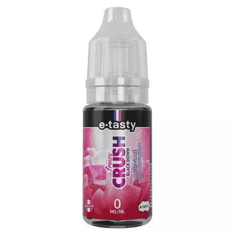 E-liquide Black Down E.Tasty Freezy Crush, flacon de 10 mL