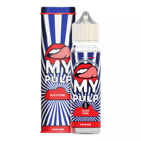 E-liquide Black Pearl Pulp My Pulp, flacon de 50 mL