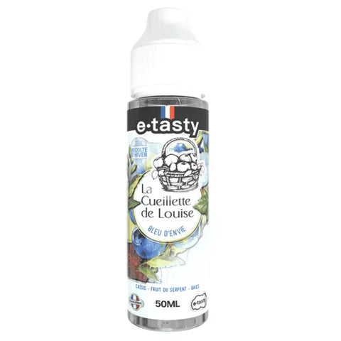 E-liquide Bleu d'Envie Hiver E.Tasty La Cueillette de Louise, flacon de 50 mL