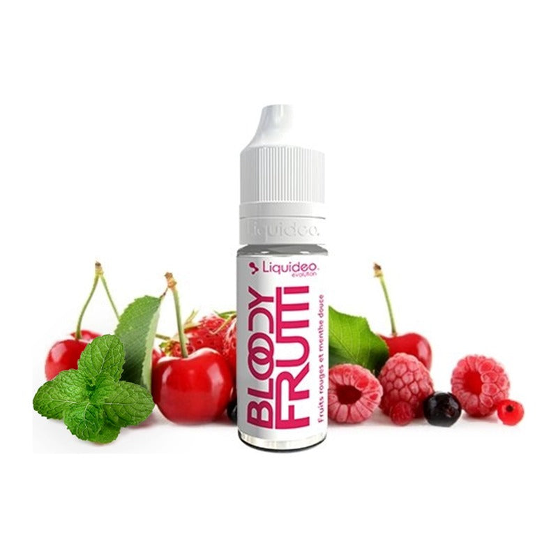 E-liquide Bloody Frutti Liquideo Evolution, flacon de 10 mL