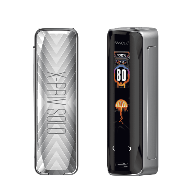 Box X-Priv Solo Smoktech Silver Lines