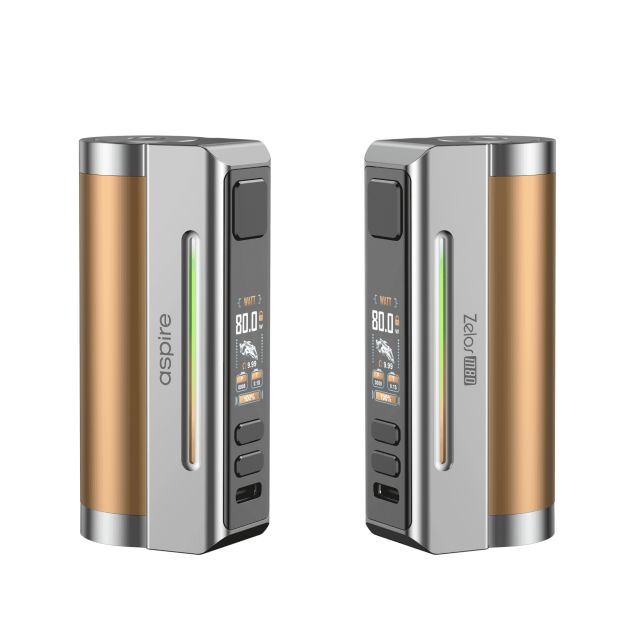 Box Zelos M80 Aspire Gold & Silver