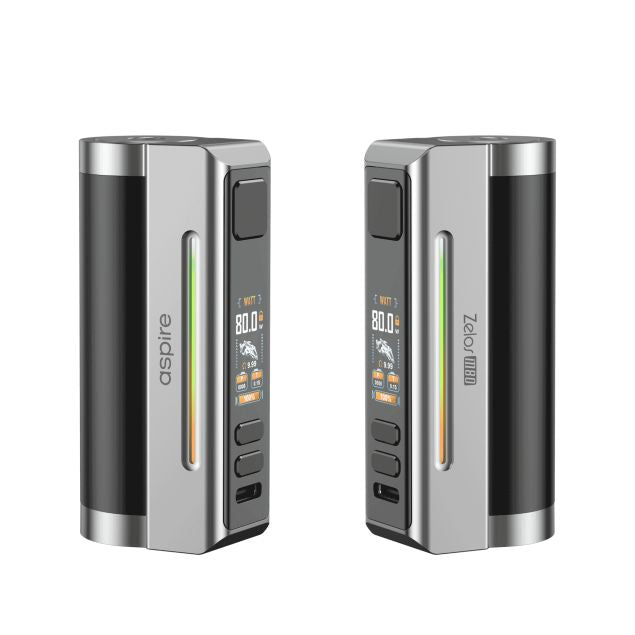 Box Zelos M80 Aspire Black & Silver