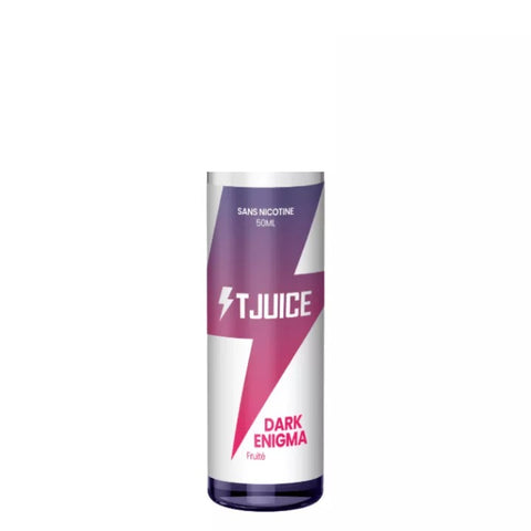E-liquide Dark Enigma T-Juice, flacon de 50 mL