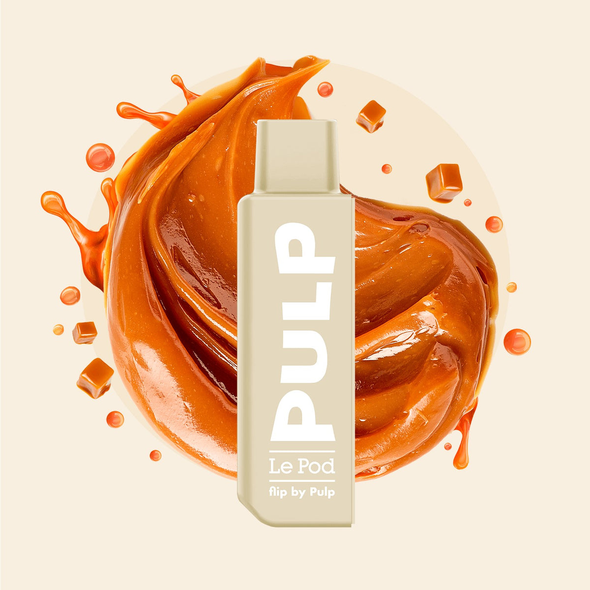 Cartouche pré-remplie Le Pod Flip PULP Caramel Original