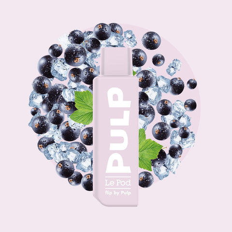 Cartouche pré-remplie Le Pod Flip PULP Cassis Givré