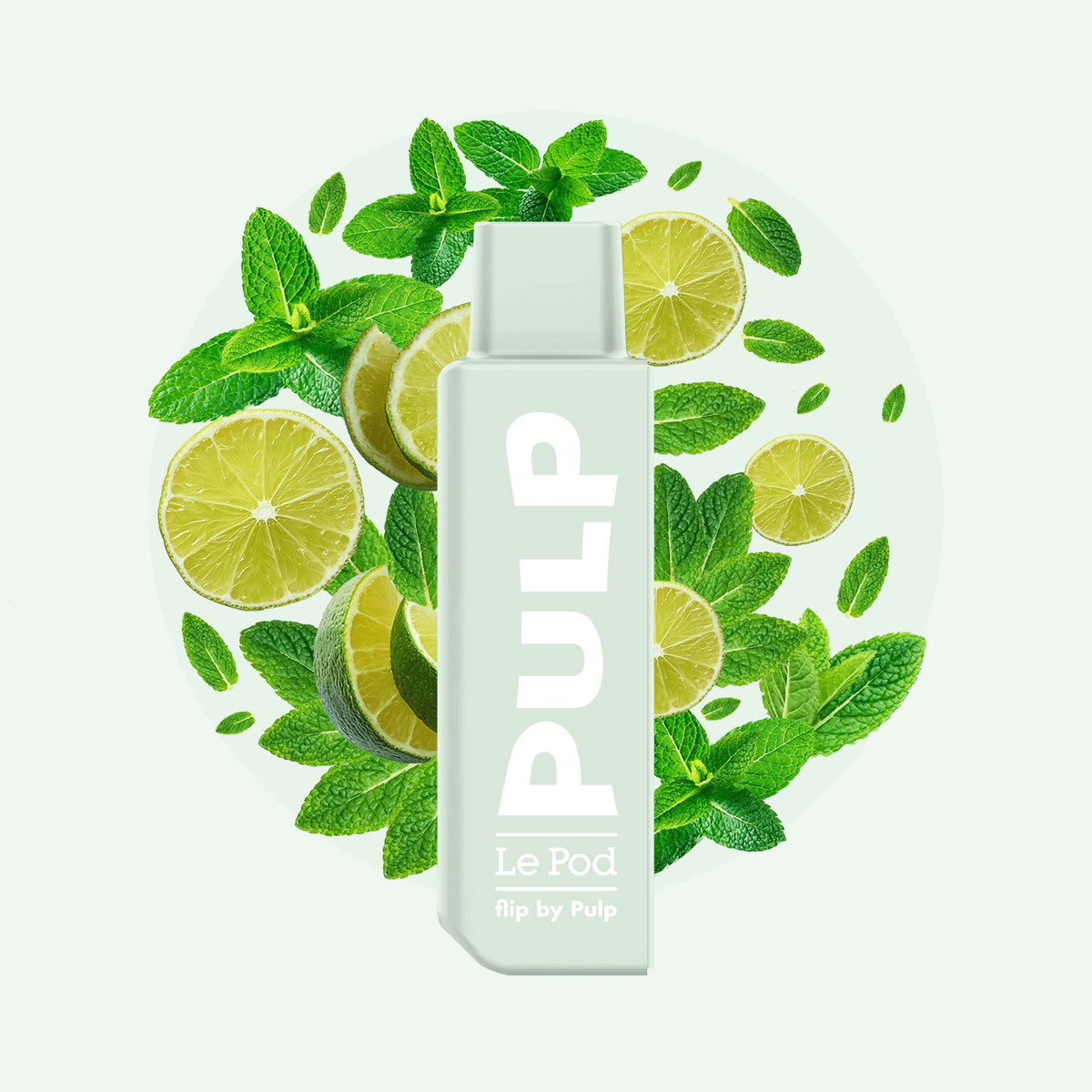 Cartouche pré-remplie Le Pod Flip PULP Citron Vert Menthe