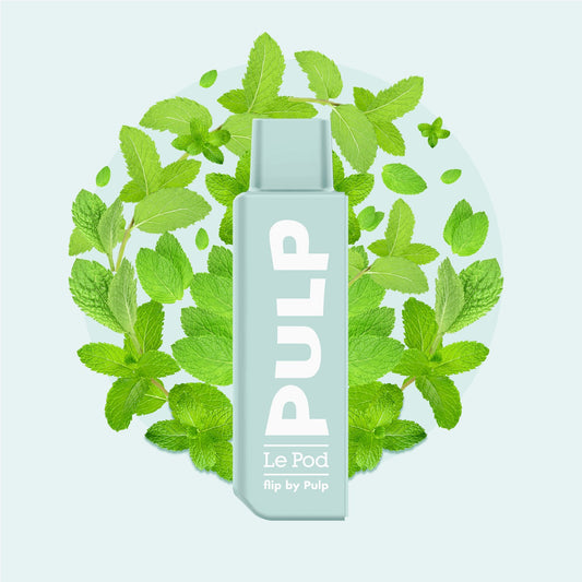 Cartouche pré-remplie Le Pod Flip PULP Menthe Verte