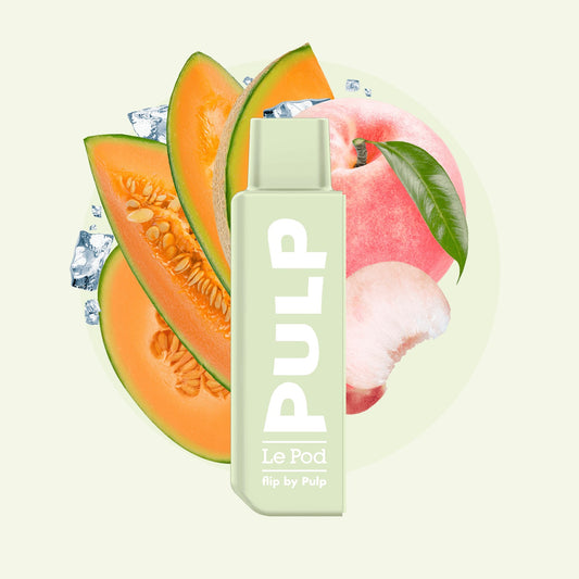 Cartouche pré-remplie Le Pod Flip PULP Pêche Melon