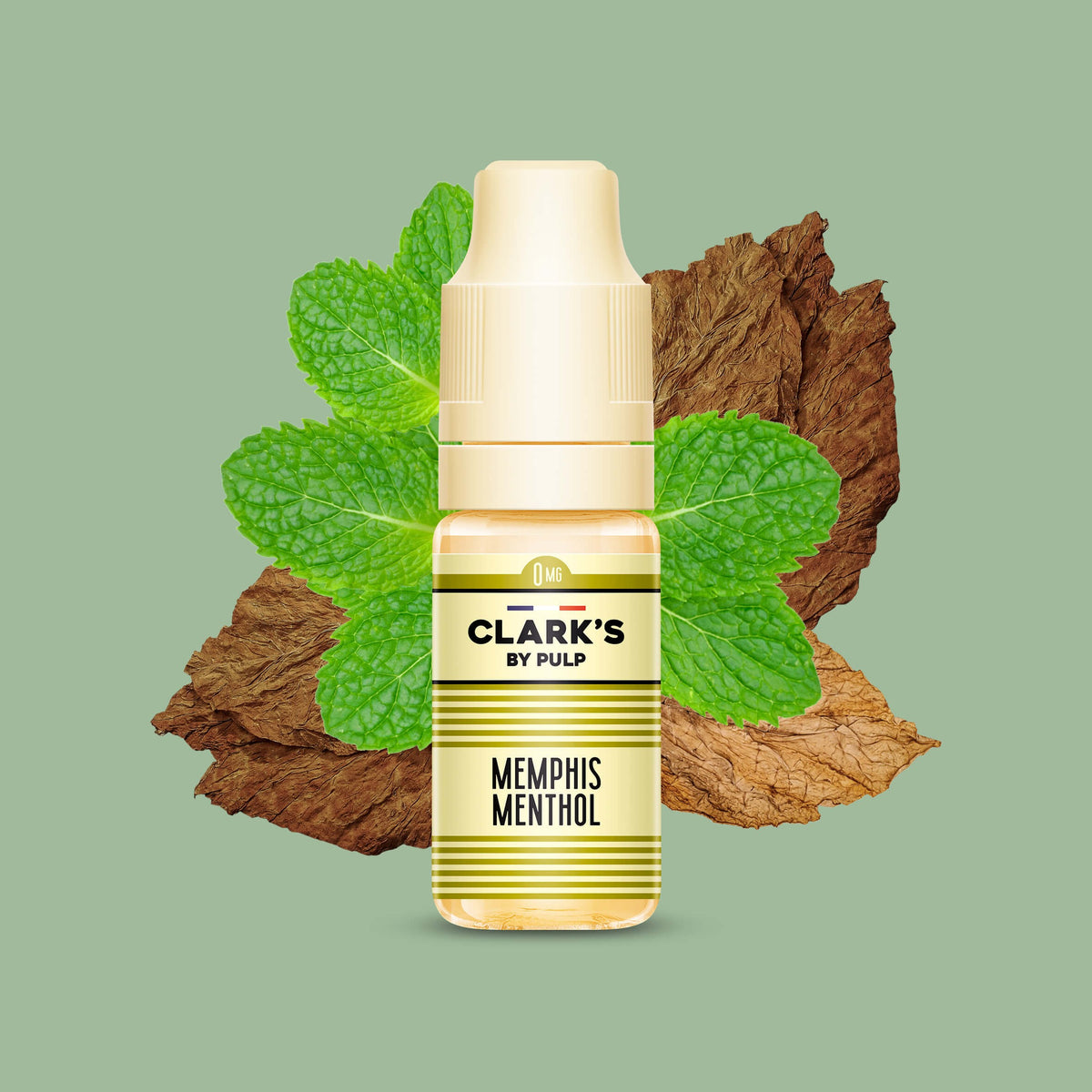 E-liquide Memphis Menthol Clark's by PULP, flacon de 10 mL