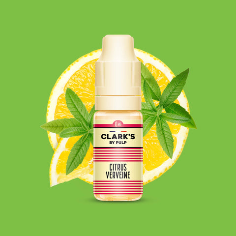 E-liquide Citrus Verveine Clark's by PULP, flacon de 10 mL