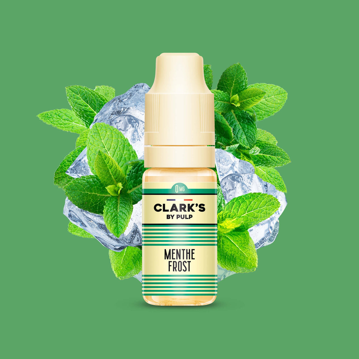 E-liquide Menthe Frost Clark's by PULP, flacon de 10 mL