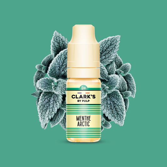 E-liquide Menthe Arctic Clark's by PULP, flacon de 10 mL
