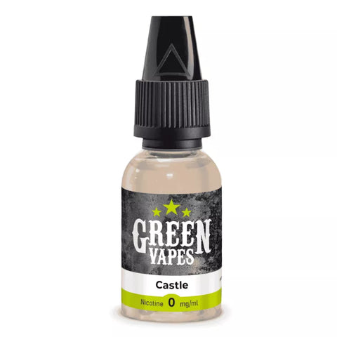 E-liquide Castle Eliquid France Green Vapes, flacon de 10 mL
