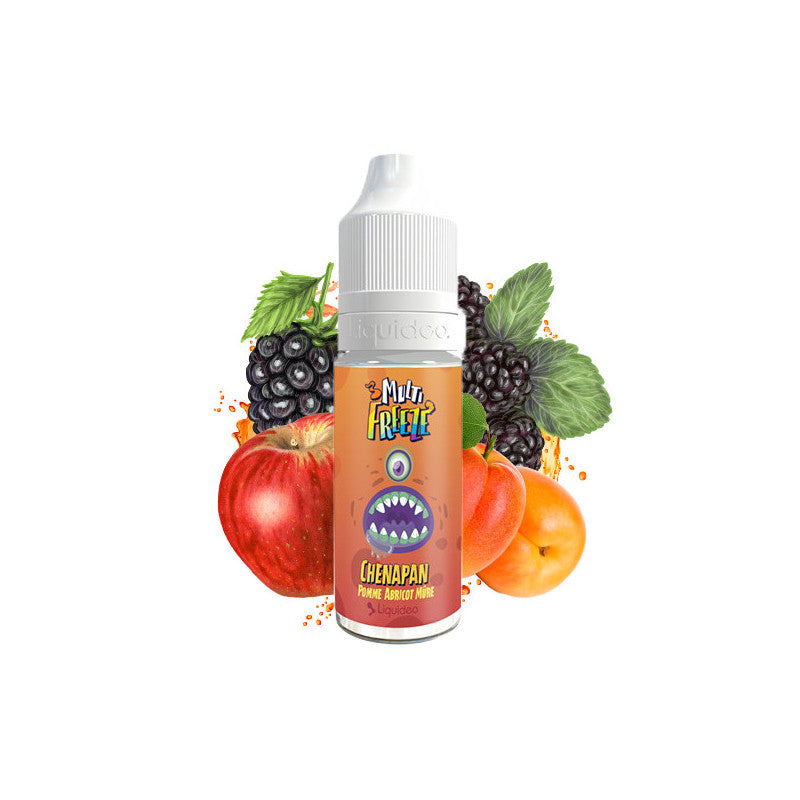 E-liquide Chenapan Liquideo Multi Freeze, flacon de 10 mL