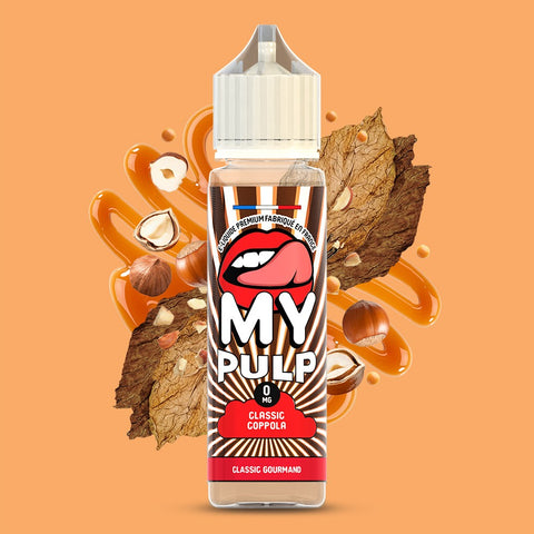 E-liquide Classic Coppola My Pulp, flacon de 50 mL