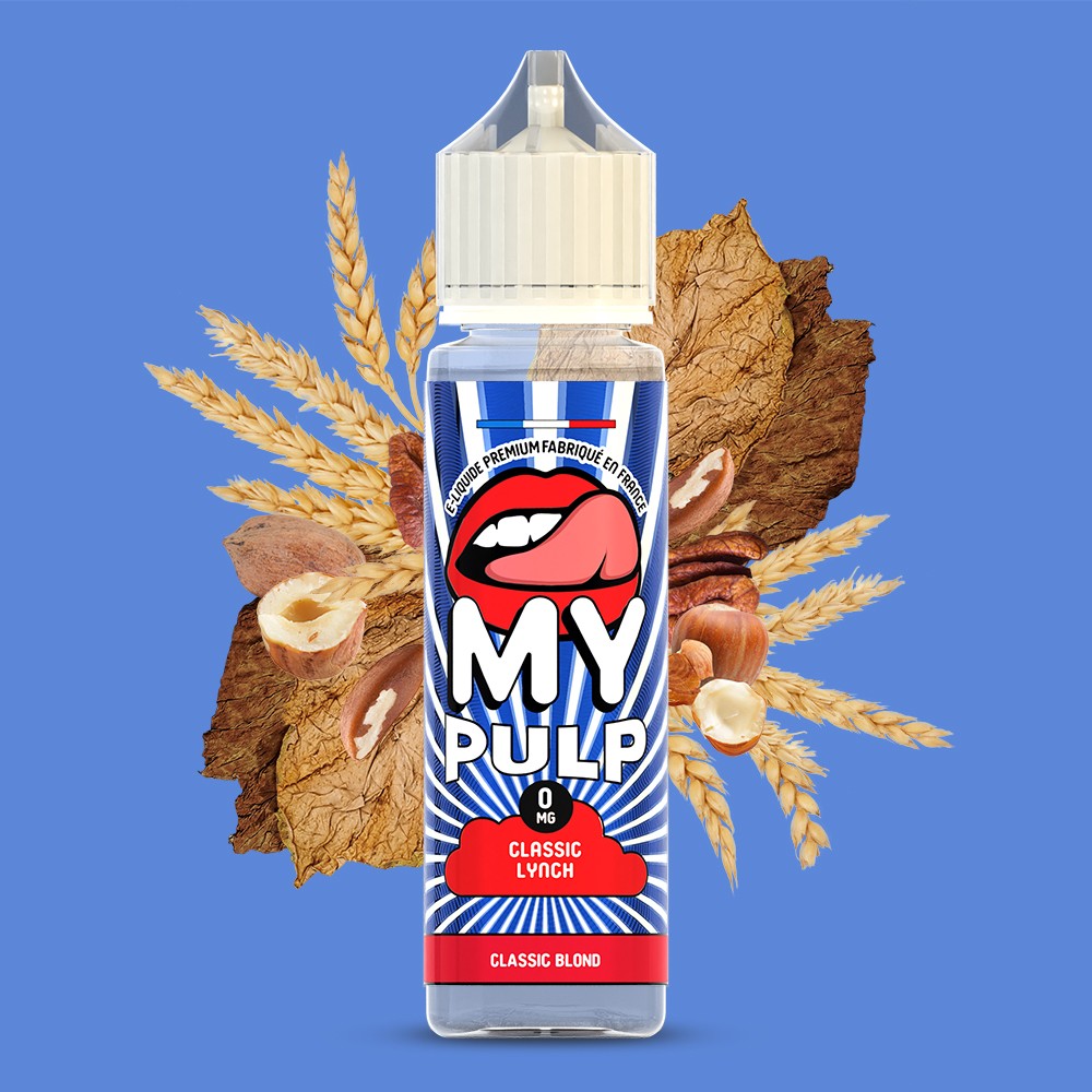 E-liquide Classic Lynch My Pulp, flacon de 50 mL
