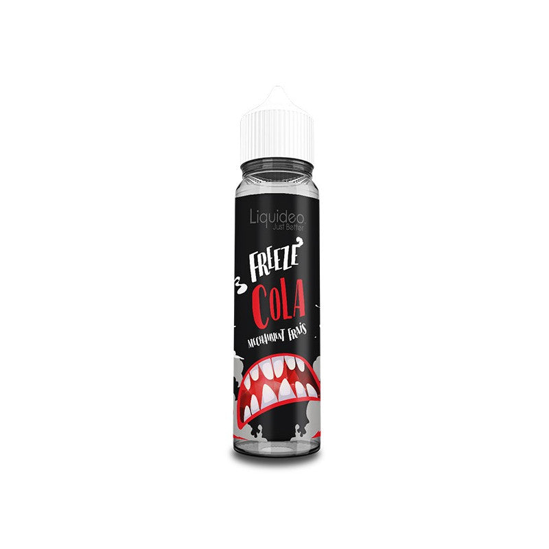 E-liquide Cola Liquideo Freeze, flacon de 50 mL