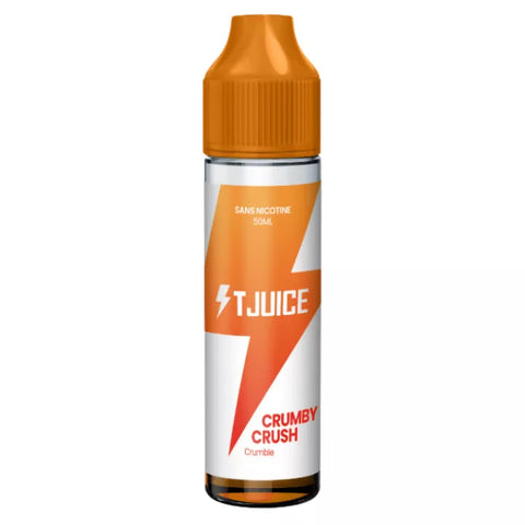 E-liquide Crumby Crush T-Juice, flacon de 50 mL