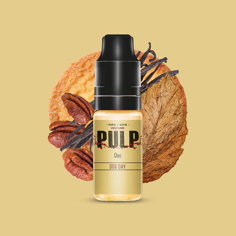 E-liquide Dog Day PULP Cult Line, flacon de 10 mL