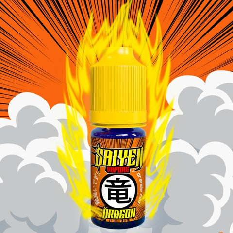 E-liquide Dragon Swoke Saiyen Vapors, flacon de 10 mL