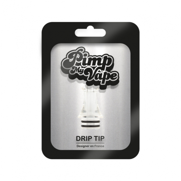 Drip tip 510 PMV0016 Pimp My Vape Transparent