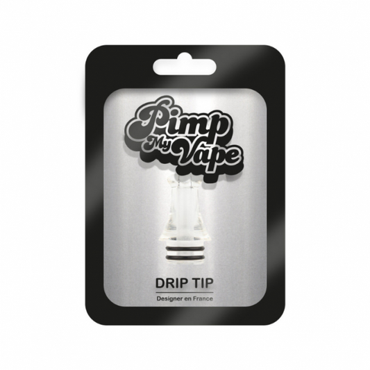Drip tip 510 PMV0016 Pimp My Vape Transparent