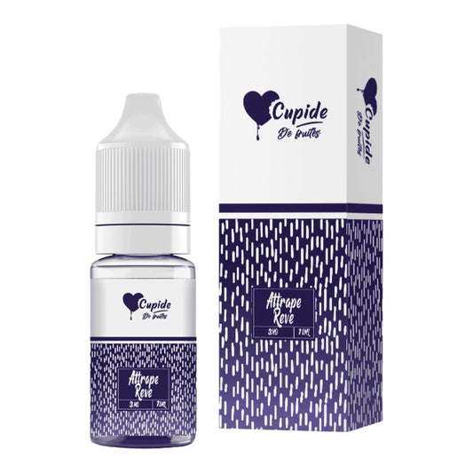 E-liquide Attrape Rêve FUEL Cupide, flacon de 10 mL et sa boîte