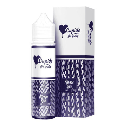 E-liquide Attrape Rêve FUEL Cupide, flacon de 50 mL et sa boîte