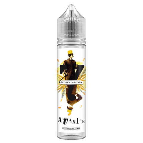 E-liquide Avarice Laboratoire Sense 7 Péchés Capitaux, flacon de 50 mL