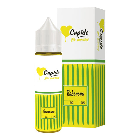 E-liquide Babanana FUEL Cupide, flacon de 50 mL et sa boîte