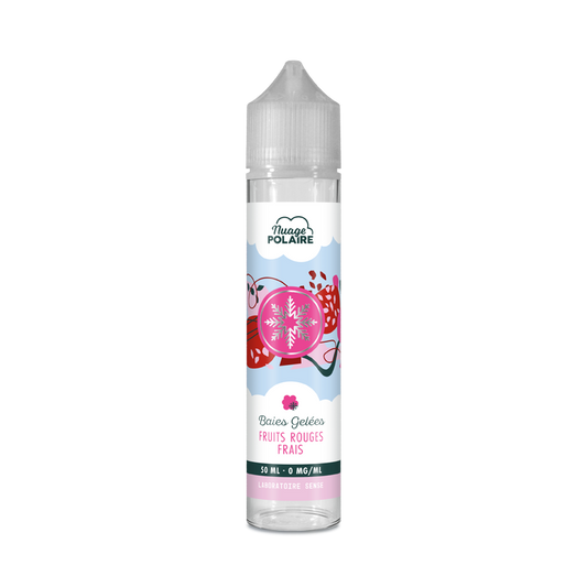 E-liquide Baies Gelées Laboratoire Sense Nuage Polaire, flacon de 50 mL