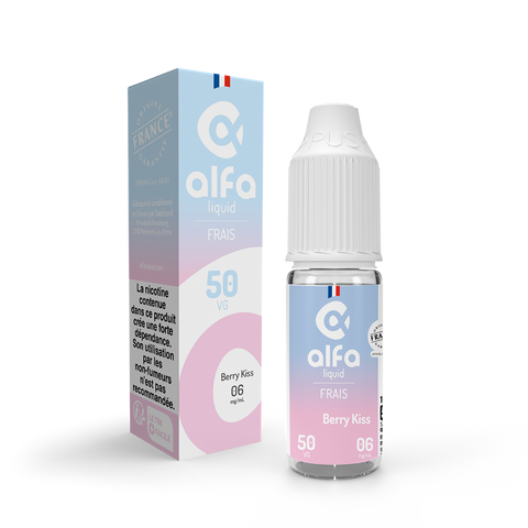 E-liquide Berry Kiss Alfaliquid, flacon de 10 mL