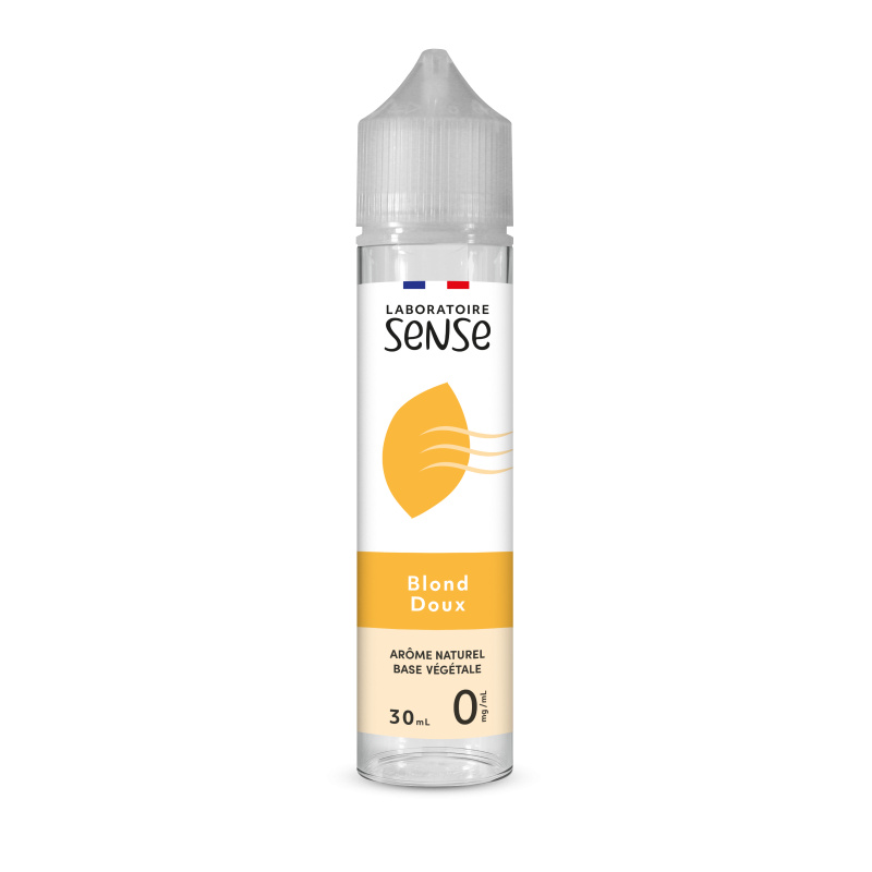 E-liquide Blond Doux Laboratoire Sense, flacon de 30 mL