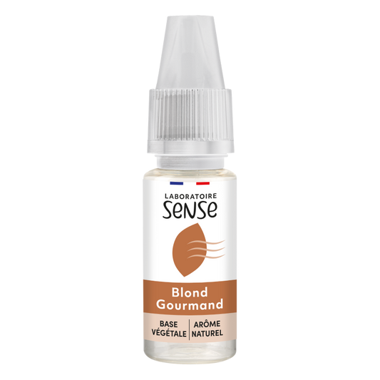 E-liquide Blond Gourmand Laboratoire Sense, flacon de 10 mL