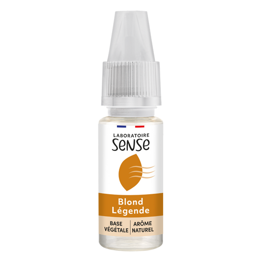E-liquide Blond Légende Laboratoire Sense, flacon de 10 mL